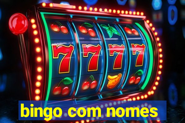 bingo com nomes