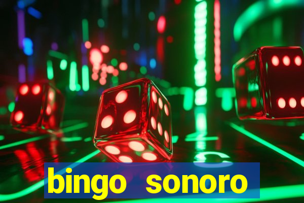 bingo sonoro educa??o infantil