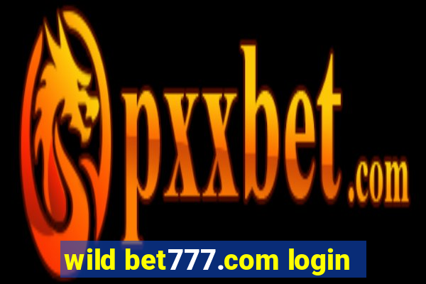 wild bet777.com login