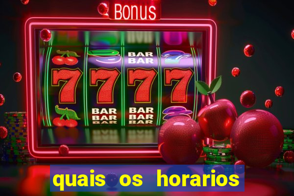 quais os horarios pagantes do fortune tiger