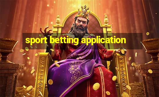 sport betting application