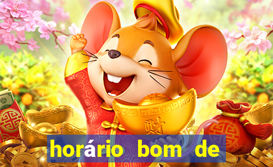 horário bom de jogar fortune tiger