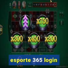 esporte 365 login