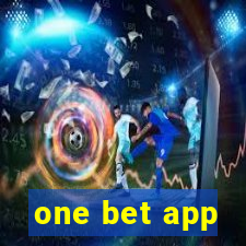 one bet app