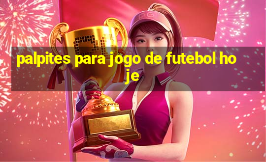 palpites para jogo de futebol hoje