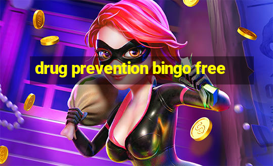 drug prevention bingo free