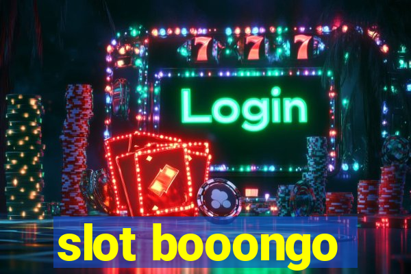 slot booongo