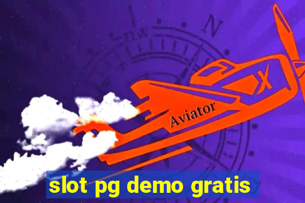 slot pg demo gratis