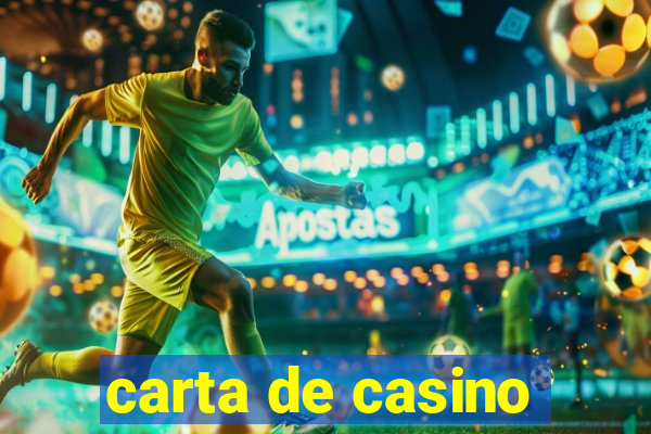 carta de casino