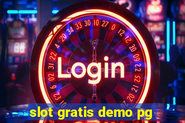 slot gratis demo pg