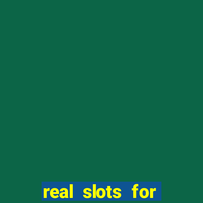 real slots for real money