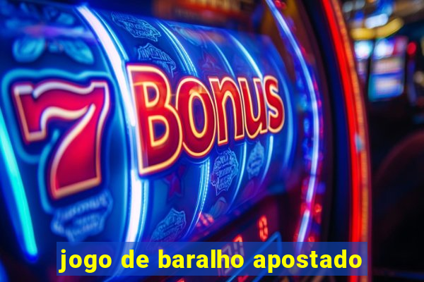 jogo de baralho apostado