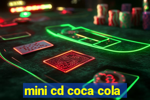 mini cd coca cola