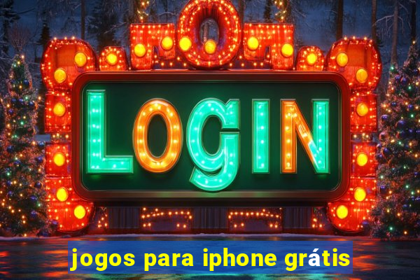 jogos para iphone grátis