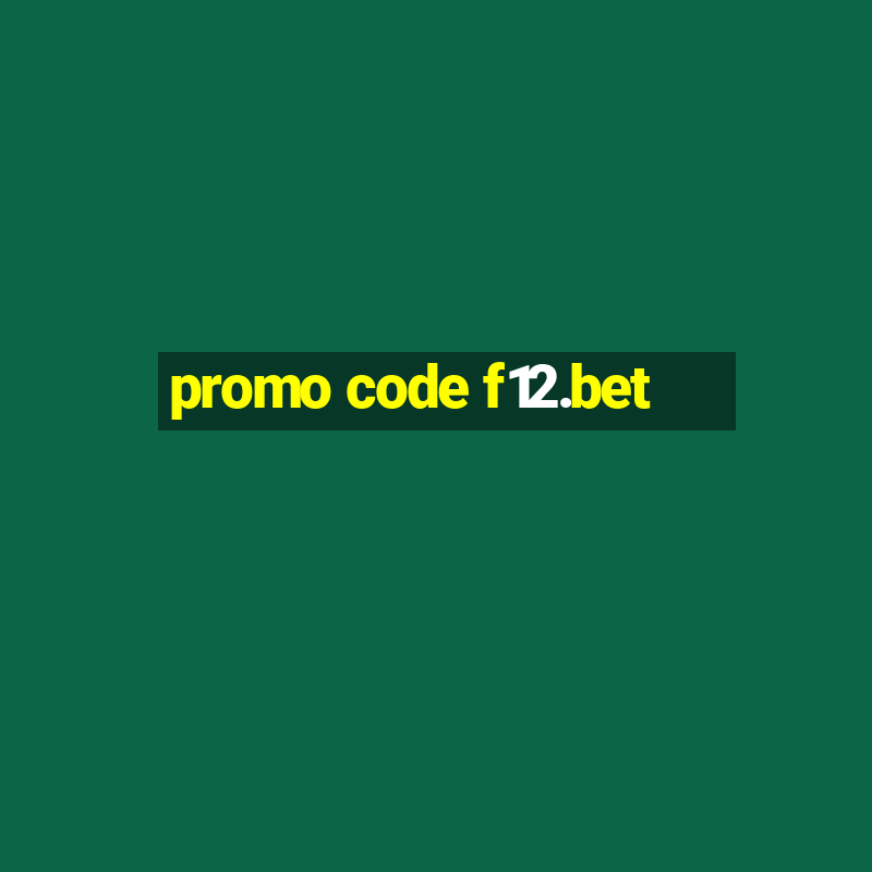 promo code f12.bet