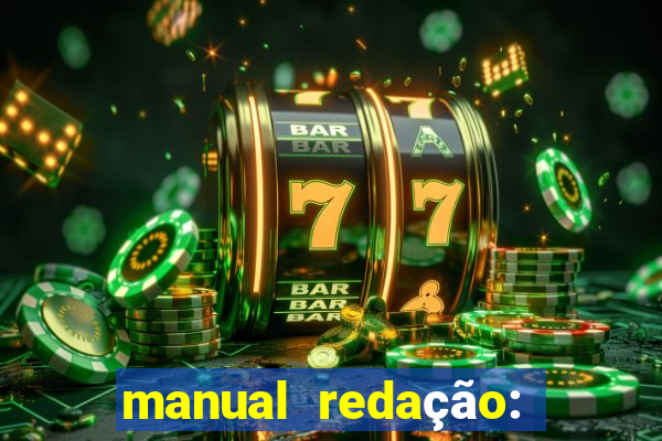 manual redação: folha pdf