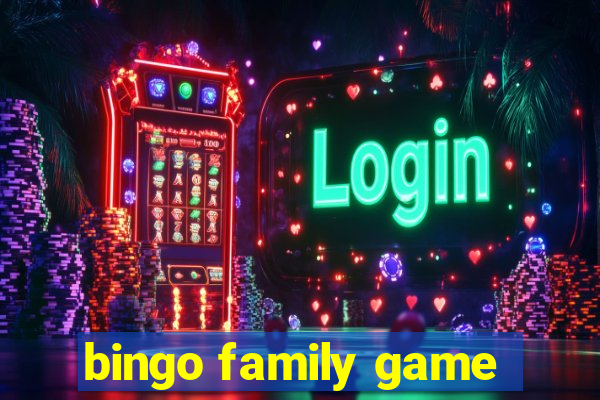 bingo family game