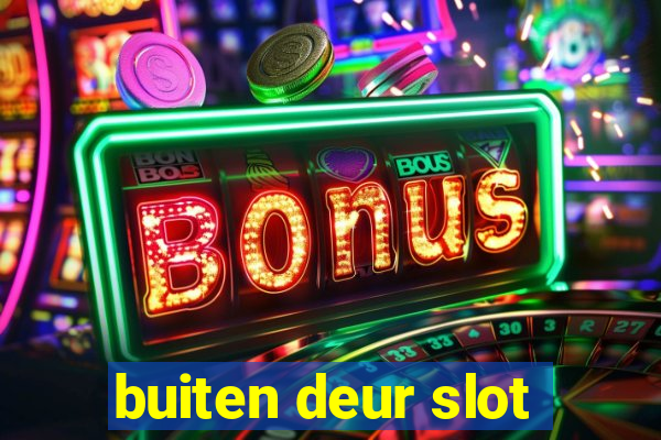 buiten deur slot