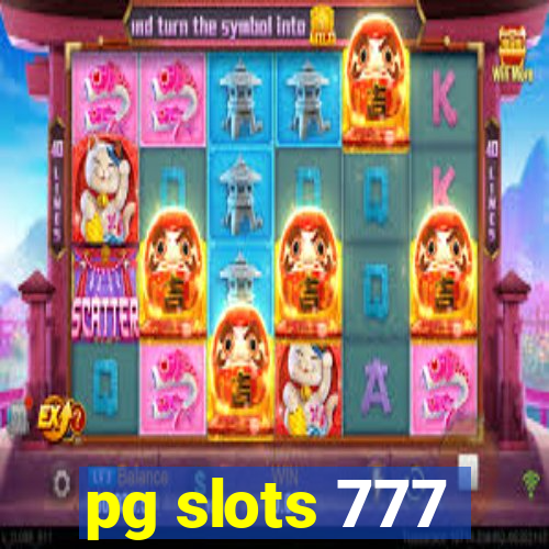 pg slots 777