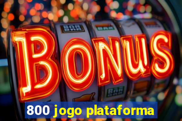 800 jogo plataforma