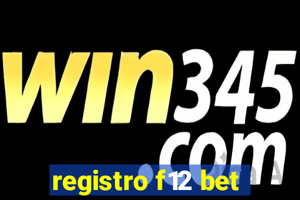 registro f12 bet