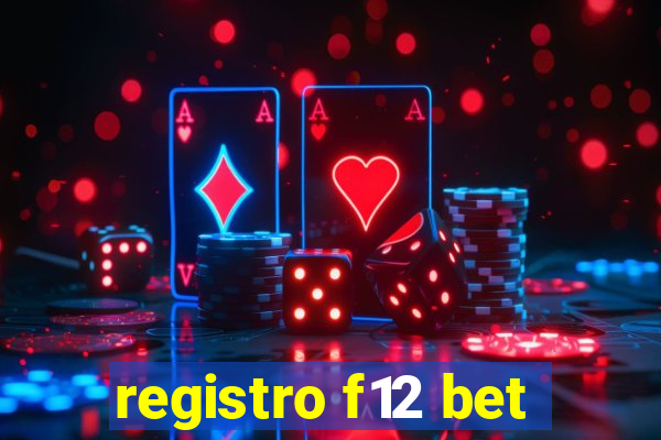 registro f12 bet