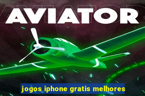 jogos iphone gratis melhores