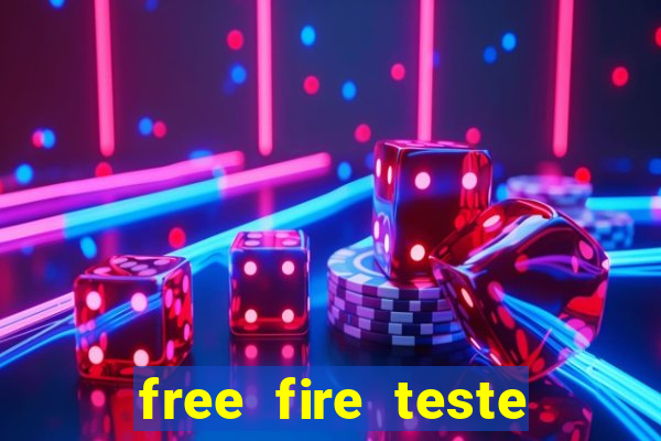 free fire teste grátis jogar agora