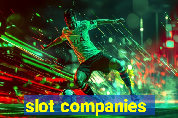 slot companies