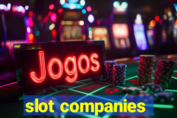 slot companies