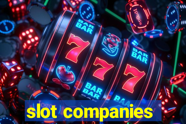 slot companies