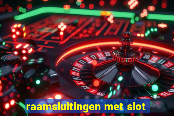 raamsluitingen met slot