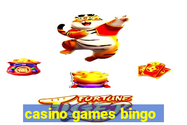 casino games bingo