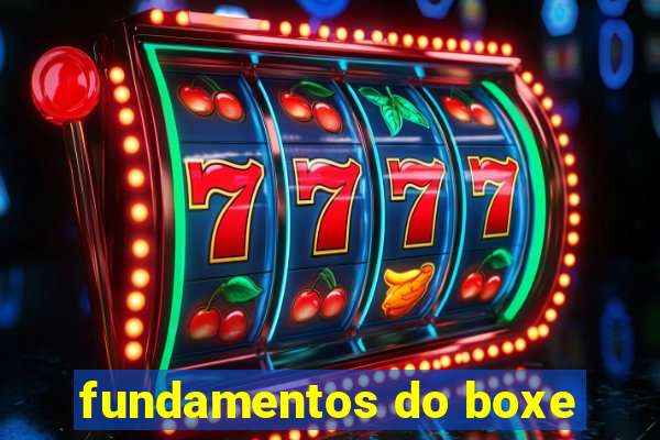 fundamentos do boxe