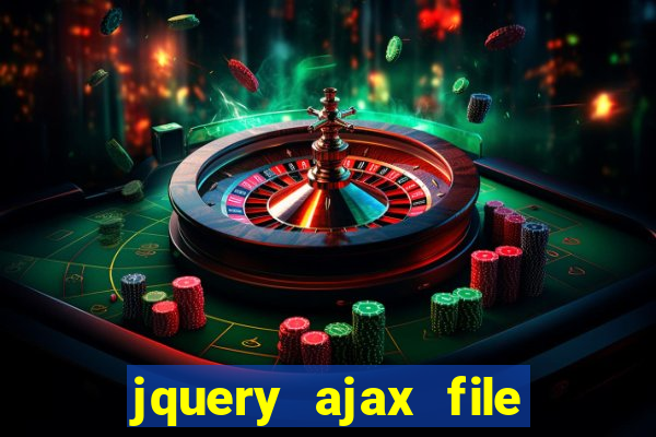 jquery ajax file upload multipart/form-data