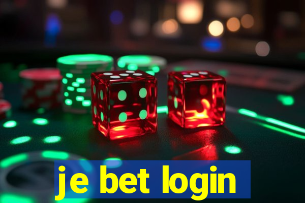 je bet login