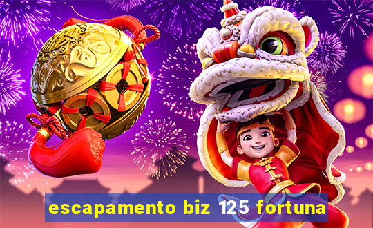 escapamento biz 125 fortuna