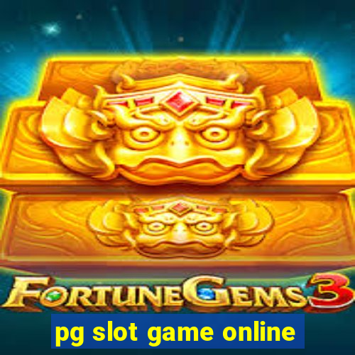 pg slot game online