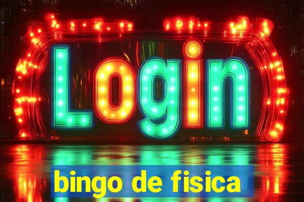 bingo de fisica