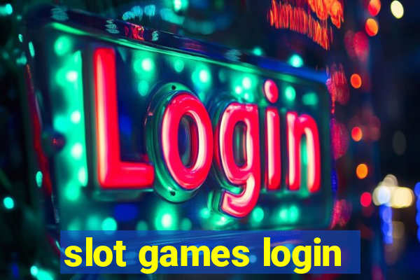 slot games login