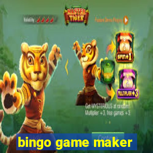 bingo game maker