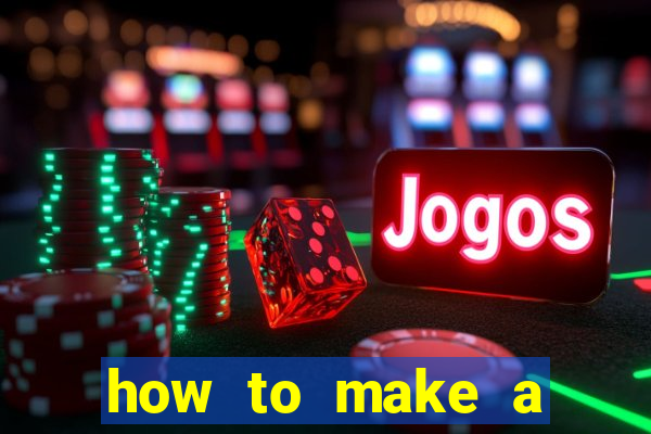 how to make a bingo game