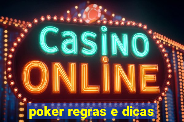 poker regras e dicas