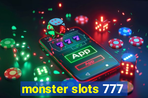 monster slots 777