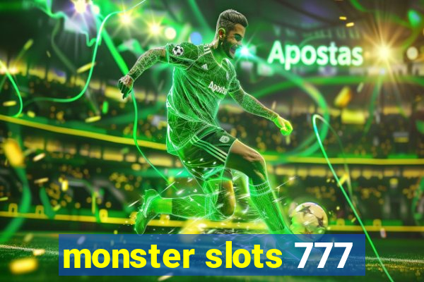 monster slots 777