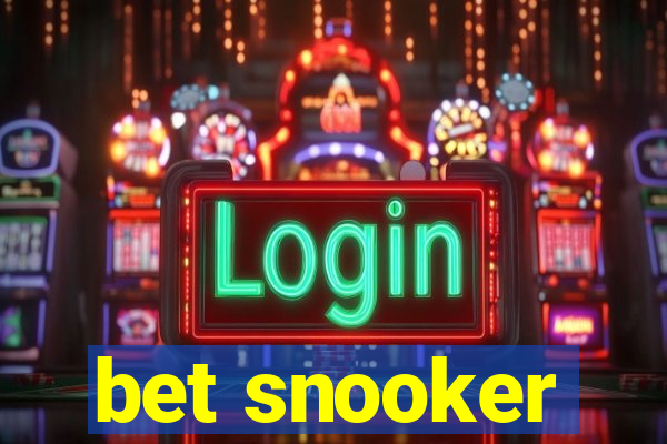 bet snooker