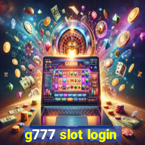 g777 slot login