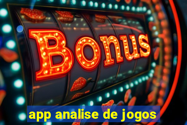 app analise de jogos