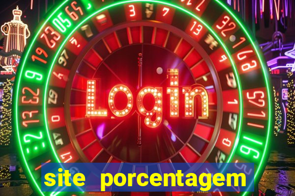 site porcentagem slots pg