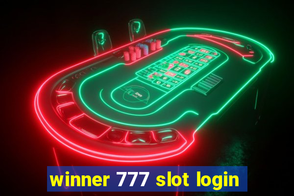 winner 777 slot login